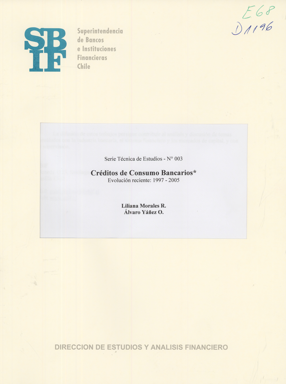 Imagen de la cubierta de Cr&eacute;ditos de consumo bancarios