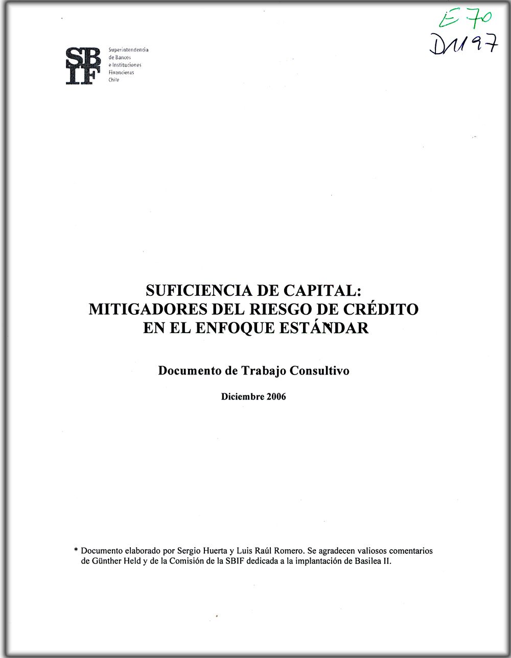 Imagen de la cubierta de Mitigadores del riesgo de cr&eacute;dito en el enfoque est&aacute;ndar
