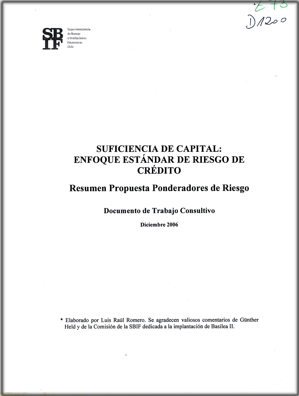 Imagen de la cubierta de Enfoque est&aacute;ndar de riesgo de cr&eacute;dito