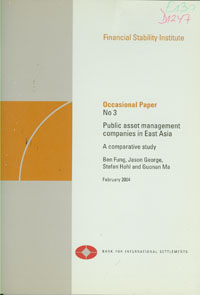 Imagen de la cubierta de Public asset management companies in East Asia