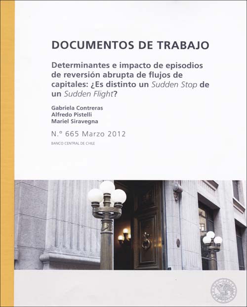 Imagen de la cubierta de Determinantes e impacto de episodios de reversi&oacute;n abrupta de flujos de capitales: &iquest;Es distinto un sudden stop de un sudden flight?