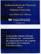 Imagen de la cubierta de Endeudamiento de personas en el sistema financiero