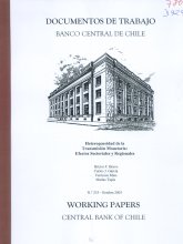 Imagen de la cubierta de Heterogeneidad de la transmisi&oacute;n monetaria: efectos sectoriales y regionales