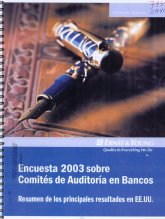Imagen de la cubierta de Encuesta 2003 sobre Comit&eacute;s de Auditor&iacute;a en Bancos