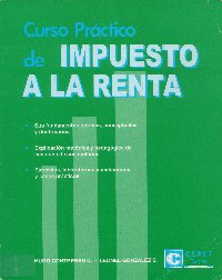Imagen de la cubierta de Curso pr&aacute;ctico de impuesto a la renta