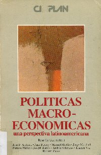 Imagen de la cubierta de Pol&iacute;ticas macro-econ&oacute;micas.