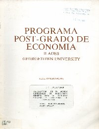 Imagen de la cubierta de Calibracion de un modelo computable de equilibrio general para la econom&iacute;a chilena y estructura de simulaci&oacute;n