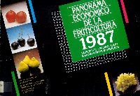 Imagen de la cubierta de Panorama econ&oacute;omico de la fruticultura 1987.