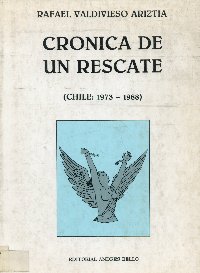 Imagen de la cubierta de Cr&oacute;nica de un rescate.