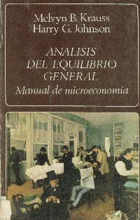 Imagen de la cubierta de An&aacute;lisis del equilibrio general.