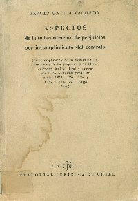 Imagen de la cubierta de Aspectos de la indemnizaci&oacute;n de perjuicios por incumplimiento del contrato