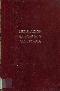 Imagen de la cubierta de Lejislaci&oacute;n bancaria