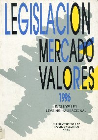 Imagen de la cubierta de Legislaci&oacute;n mercado de valores