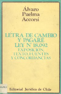 Imagen de la cubierta de Letra de cambio y pagar&eacute;