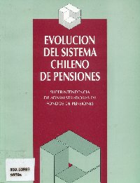 Imagen de la cubierta de Evoluci&oacute;n del sistema chileno de pensiones