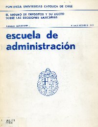 Imagen de la cubierta de El seguro de d&eacute;positos y su efecto sobre las decisiones bancarias