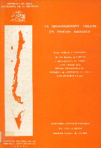 Imagen de la cubierta de La regionalizaci&oacute;n chilena: