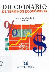 Imagen de la cubierta de Diccionario de t&eacute;rminos econ&oacute;micos