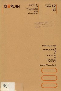 Imagen de la cubierta de Instrumentos no arancelarios en las pol&iacute;ticas de comercio exterior