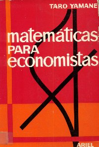 Imagen de la cubierta de Matemáticas para economistas