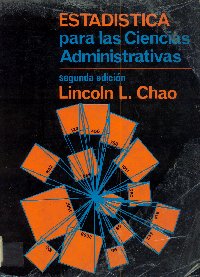 Imagen de la cubierta de Estad&iacute;stica para las ciencias administrativas