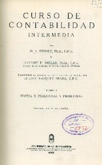 Imagen de la cubierta de Curso de contabilidad.