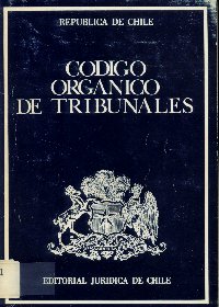 Imagen de la cubierta de C&oacute;digo org&aacute;nico de tribunales