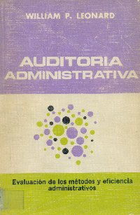 Imagen de la cubierta de Auditor&iacute;a administrativa