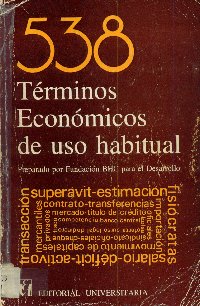 Imagen de la cubierta de 538 t&eacute;rminos econ&oacute;micos de uso habitual