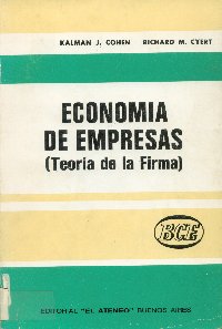 Imagen de la cubierta de Econom&iacute;a de empresas.
