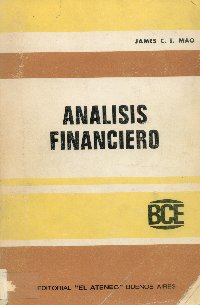 Imagen de la cubierta de An&aacute;lisis financiero