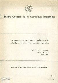 Imagen de la cubierta de Las concentraciones de cr&eacute;ditos, particularmente referidas a sociedades o empresas vinculadas