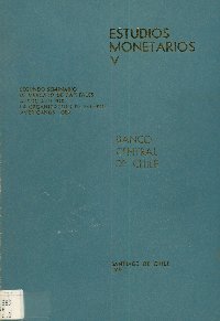 Imagen de la cubierta de Estudios monetario V