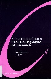 Imagen de la cubierta de A practitioner&acute;s guide to the FSA regulation of insurance