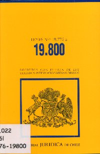Imagen de la cubierta de Leyes N&deg;19.776 a 19.800.