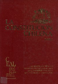 Imagen de la cubierta de La constituci&oacute;n chilena