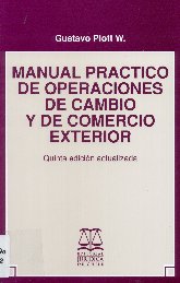 Imagen de la cubierta de Manual pr&aacute;ctico de operaciones de cambio y de comercio exterior