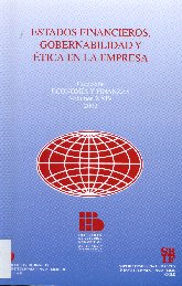 Imagen de la cubierta de Estados financieros, gobernabilidad y &eacute;tica en la empresa