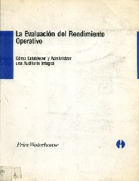 Imagen de la cubierta de La evaluaci&oacute;n del rendimiento operativo.