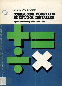 Imagen de la cubierta de Correcci&oacute;n monetaria de estados contables