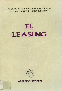 Imagen de la cubierta de El leasing
