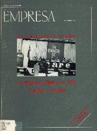 Imagen de la cubierta de La empresa chilena en 1983. An&aacute;lisis y debate