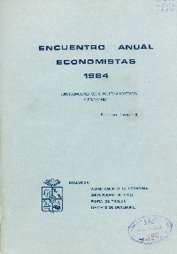 Imagen de la cubierta de Estimaci&oacute;n de un modelo sobre la deuda p&uacute;blica. Chile 1940-1983