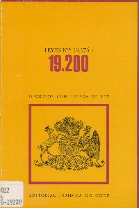 Imagen de la cubierta de Leyes N&ordm;19.176 a 19.200