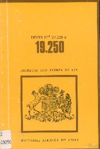 Imagen de la cubierta de Leyes N&ordm; 19.226 a 19.250
