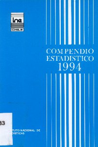 Imagen de la cubierta de Compendio estad&iacute;stico1994
