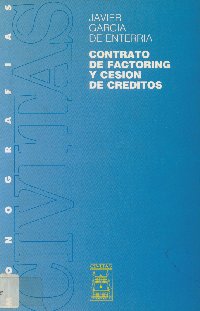 Imagen de la cubierta de Contrato de factoring y cesi&oacute;n de cr&eacute;ditos