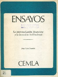 Imagen de la cubierta de La intermediaci&oacute;n financiera y la inversi&oacute;n institucional