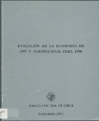 Imagen de la cubierta de Evolución de la economía en 1997 y perspectivas para 1998