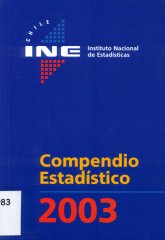 Imagen de la cubierta de Compendio estad&iacute;stico 2003